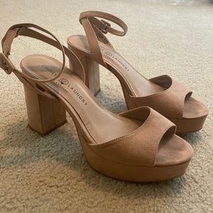 Nude heels